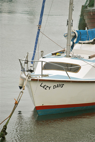 'Lazy Days' at Brixham Picture Board by graham young