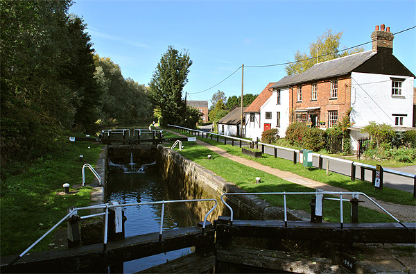 Dudswell Lock Picture Board by graham young