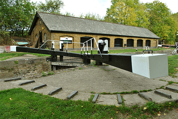 Marsworth Top Lock Picture Board by graham young