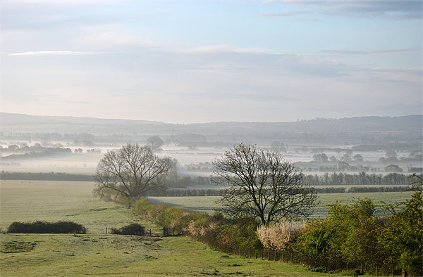The Vale in the Spring Dawn Picture Board by graham young