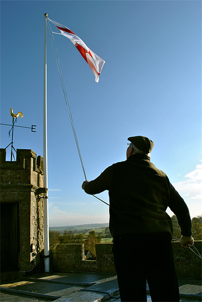 Hoisting the Flag Picture Board by graham young