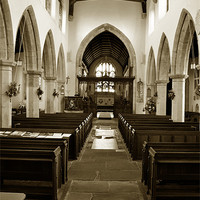 Buy canvas prints of The Parish Church by graham young