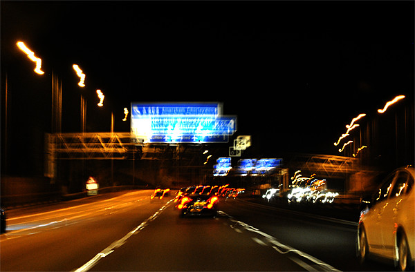 The Long Drive Home Picture Board by graham young
