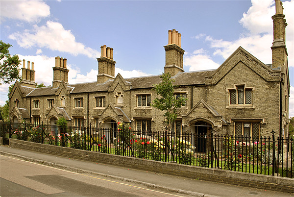Hickeys Almshouses, Richmond Picture Board by graham young