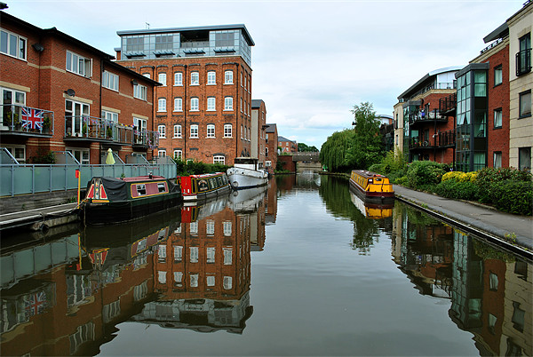 Canalside Regeneration Picture Board by graham young