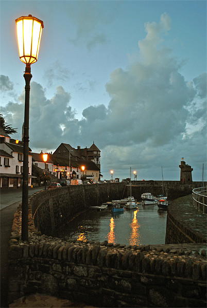 Lynmouth by Lamplight Picture Board by graham young