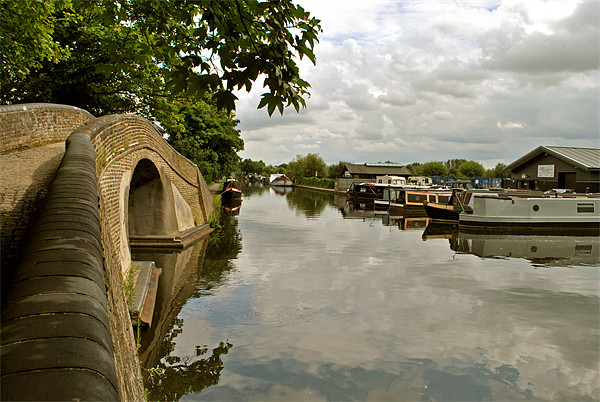 Packet Boat Marina Picture Board by graham young