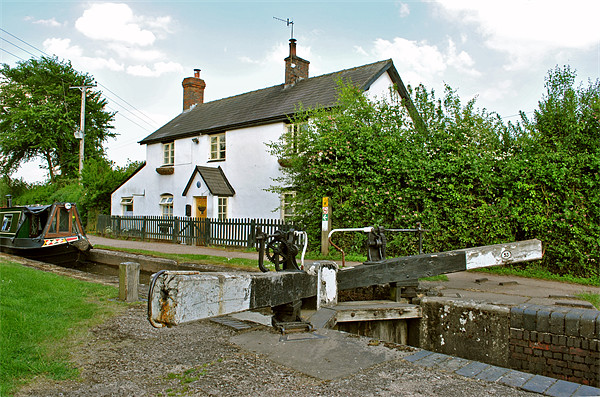 The Cottage at Lock 53 Picture Board by graham young