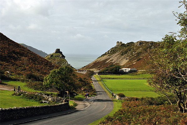 Valley of the Rocks Picture Board by graham young