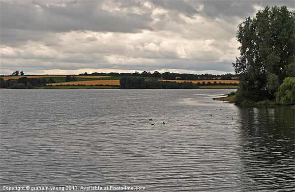 Pitsford Water Picture Board by graham young