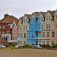 Buy canvas prints of Aldeburgh Seafront by graham young