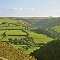 Buy canvas prints of Exmoor by graham young