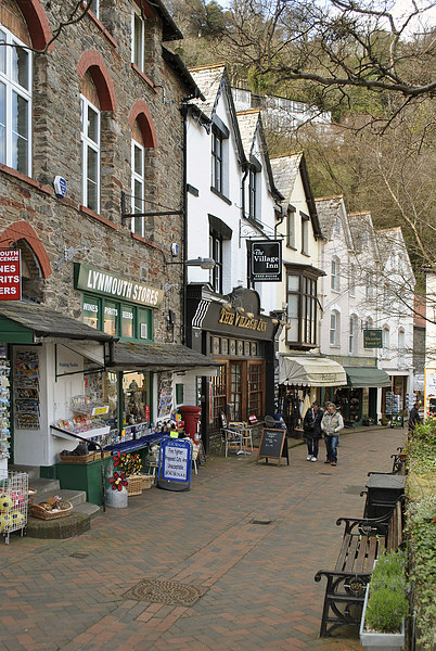  The Street, Lynmouth Picture Board by graham young