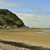 Buy canvas prints of Minehead Beach  by graham young
