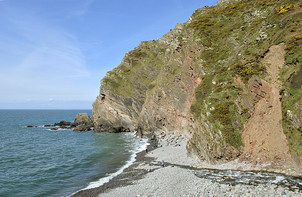 Heddons Mouth, North Devon  Picture Board by graham young