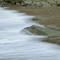 Buy canvas prints of The Flowing Tide  by graham young