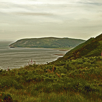 Buy canvas prints of From Glenthorne to Porlock  by graham young