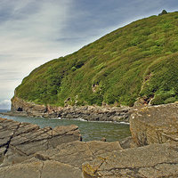 Buy canvas prints of Lee Bay  by graham young