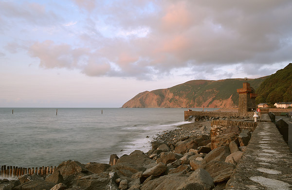 A Lynmouth Evening  Picture Board by graham young