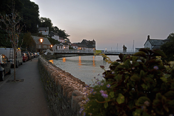 Lynmouth by Lamplight  Picture Board by graham young