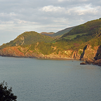 Buy canvas prints of Woody Bay  by graham young
