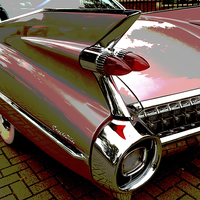 Buy canvas prints of 1959 Cadillac Coupe De Ville  by graham young