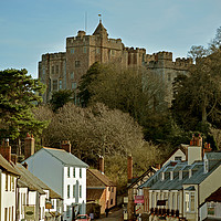 Buy canvas prints of Dunster Castle by graham young