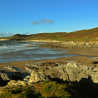 Buy canvas prints of Barricane Beach, Woolacombe by graham young