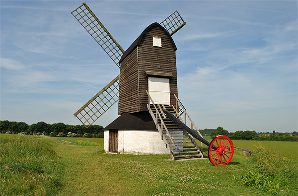 Pitstone Mill, Buckinghamshire Picture Board by graham young