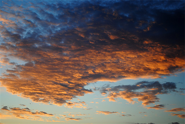 Clouds at Dawn Picture Board by graham young