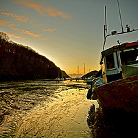 Buy canvas prints of Watermouth Bay Sunset by graham young