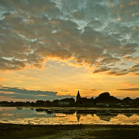 Buy canvas prints of Bosham Sunset by graham young