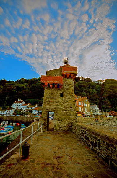 The Rhenish Tower, Lynmouth Picture Board by graham young