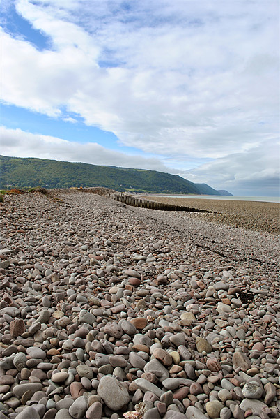 Porlock Beach Picture Board by graham young