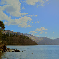 Buy canvas prints of Derwentwater and Friars Crag  by graham young