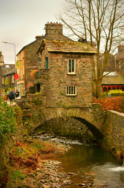 Bridge House, Ambleside Picture Board by graham young