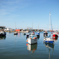 Buy canvas prints of Brixham Harbour by graham young