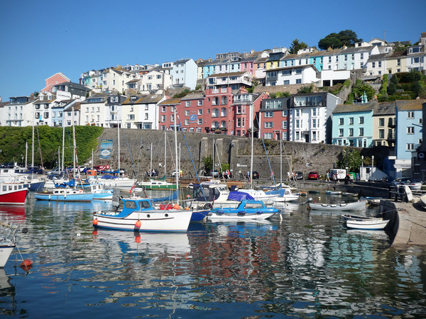 Brixham Reflections Picture Board by graham young