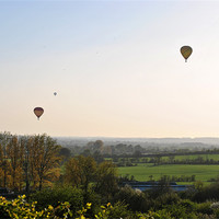 Buy canvas prints of Over the Vale by graham young