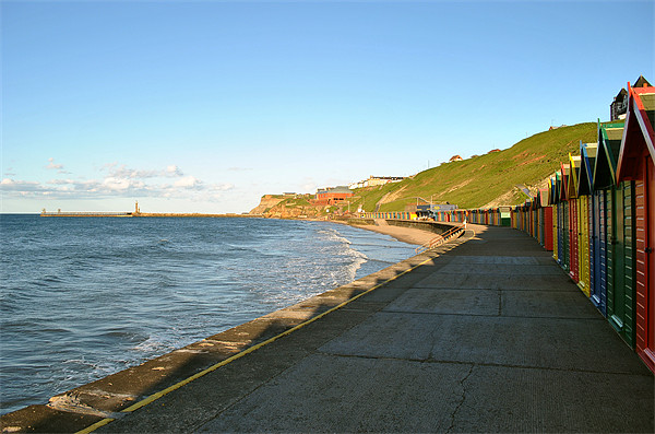 West Beach Promenade, Whitby Picture Board by graham young