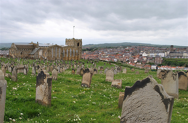St Marys Church, Whitby Picture Board by graham young