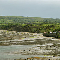 Buy canvas prints of Robin Hoods Bay, Panoramic by graham young