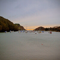 Buy canvas prints of Watermouth Harbour in North Devon by graham young