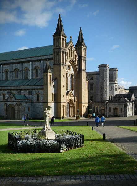 Majestic Buckfast Abbey Church Picture Board by graham young