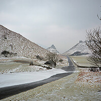 Buy canvas prints of Winter in The Valley of Rocks  by graham young