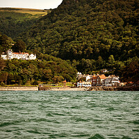 Buy canvas prints of Lynmouth From The Sea by graham young