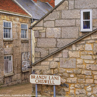 Buy canvas prints of Rustic Charm in Brandy Lane by Nicola Clark