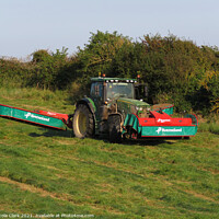 Buy canvas prints of Rolling Through Golden Grass by Nicola Clark