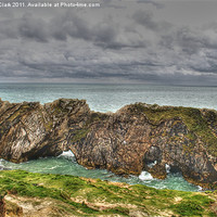 Buy canvas prints of The Stair Hole by Nicola Clark