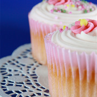 Buy canvas prints of Pink Cupcakes by Nicola Clark